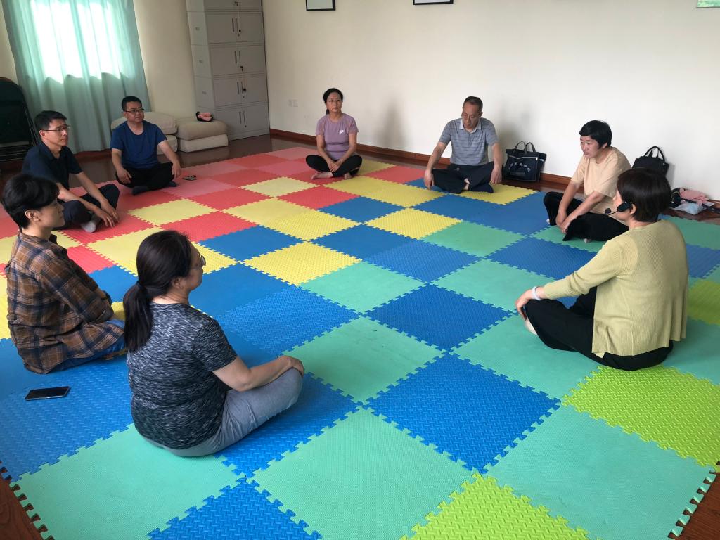 职教学院第三四工会小组绚烂的生活减压活动